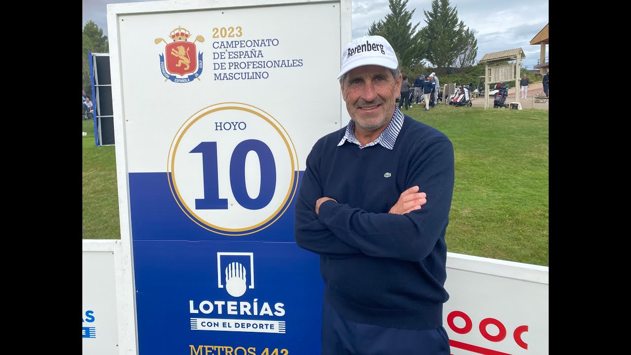 ENTREVISTA Chema Olazábal, presente en el Campeonato de España de Profesionales Masculino
