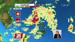 Lalapit ang Bagyong Paeng sa Catanduanes sa Sabado - PAGASA | Weather update (10/27/22) | 24 Oras