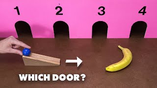 Which Door Will The Ball Hit? | Joseph's Puzzle Machines