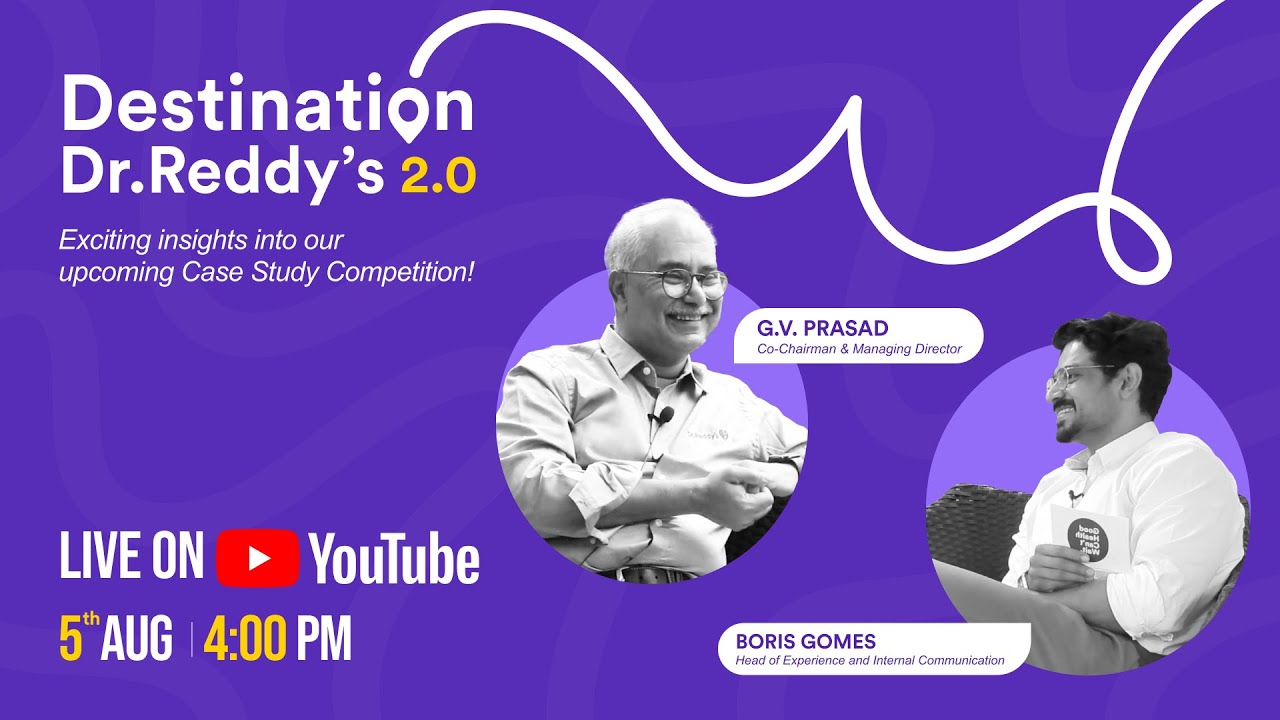 Dr. Peter Reddy In Conversation with Dr.Reddy’s Leadership - YouTube