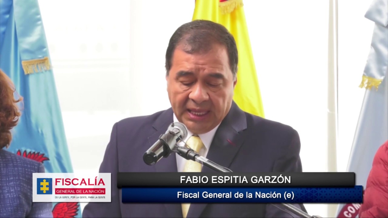 Pronunciamiento del Fiscal General de la Nación sobre jornadas de ...