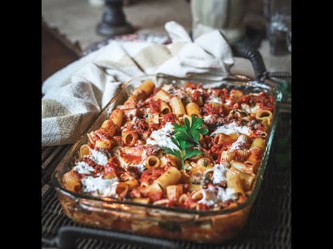 One-Pot Pasta Sausage Bake