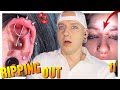 12 Piercings In One Go! | Reacting To Instagram DMs 11 | Roly Reacts