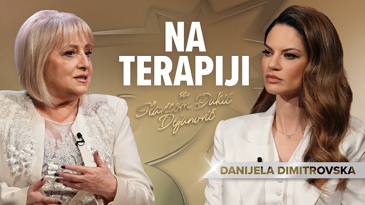 "MISLILA SAM DA ĆU ŽIVETI BAJKU" - Danijela Dimitrovska otvoreno u emisiji NA TERAPIJI - Blic TV