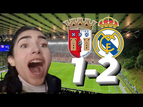 INVICTOS en CHAMPIONS ⚽️ Braga 1-2 Real Madrid en el Municipal de Braga 💜 REACCIÓN MADRIDISTA