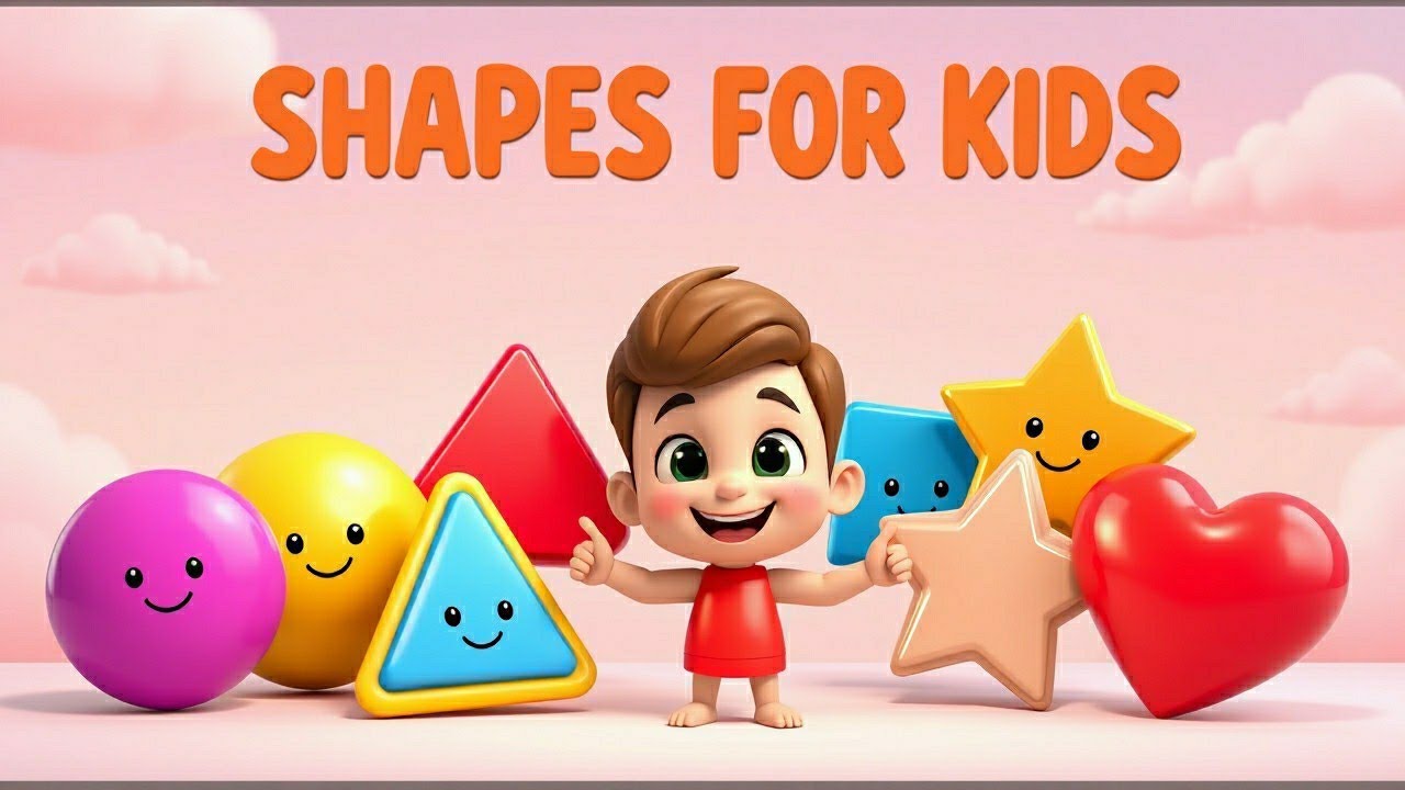 Shapes song - Hindi Nursery Kid Rhymes|Circle, Rectangle, Square| KidStory Gadekar 