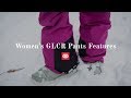 686 womens glcr pant features