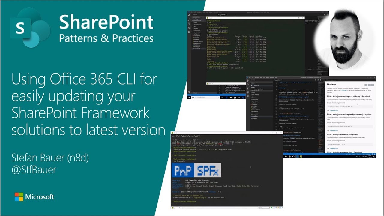 Community Demo - Using Office 365 CLI for easily updating your SPFx ...