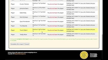 StatEasy Tutorials - Basketball: Import Training Video for Basketball Stat Practice