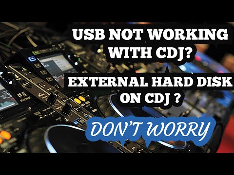 konvergens Antipoison hvis Usb Drive Not Working With Cdj | External Hard Drive on Cdj | Pioneer Dj |  Windows Pc and Mac - YouTube