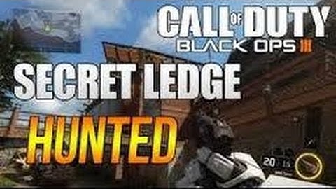 Call of duty black ops 3 on top of map hunted!