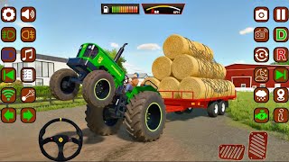 US Modern Farmer Realistic Farming Mission : Tractor Driving Simulator 3D : Android Gameplay screenshot 3