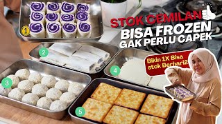 1 Dough Makes 5 Stocks Of Frozen Snacks A Storage Idea At The Same Time