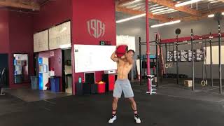 SANDBAG WORM CLEAN AND JERK