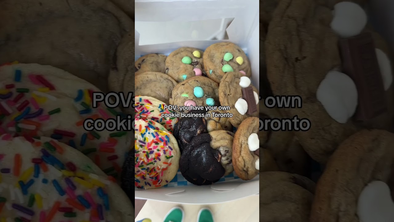 This is where to get yummy cookies in Toronto. 