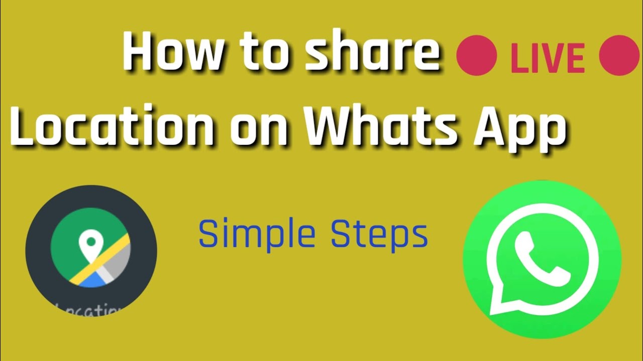 How To Share Live Location On Whatsapp Marathi Live Location 