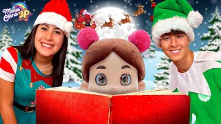  Maria Clara e JP leem um conto de Natal 