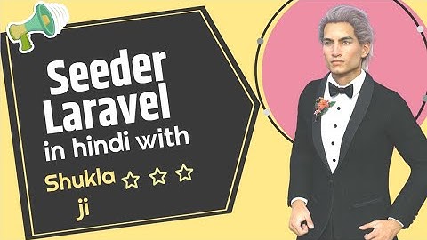 Seeder in laravel in hindi | Database seeder| How to use seeder in laravel hindi |Seeder using faker