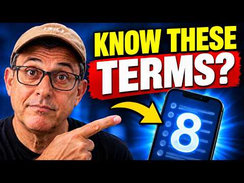 8 Tech Terms Explained In under 5 minutes:  Non tech friendly: Link to glossary in description