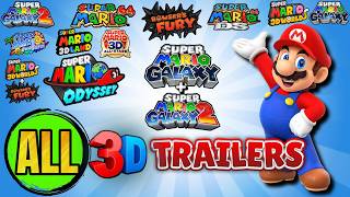 All 3D Super Mario Game Trailers (1996-2025) All 3D Super Mario Game Trailers (1996-2025)