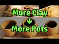 Cooking in Wild Clay Pottery - Part 2.5 - Making Pots (Again)