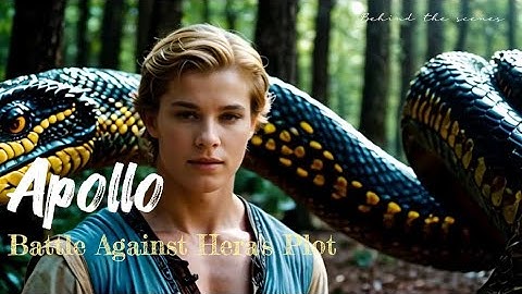 Legends Clash: Apollo vs. Python in Greek Mytho