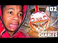 CHARLES WAS CHASING ME!! (Choo Choo Charles PT. 2)