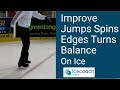 Amazing Ice Skating Technique to Help With Jumps, Spins, Edges, Turns and Balance!