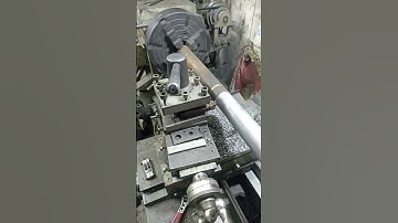 Lathe Machine Shaft Tunning Way Easily workshop clips #lathemachine #cnc #technology #shorts