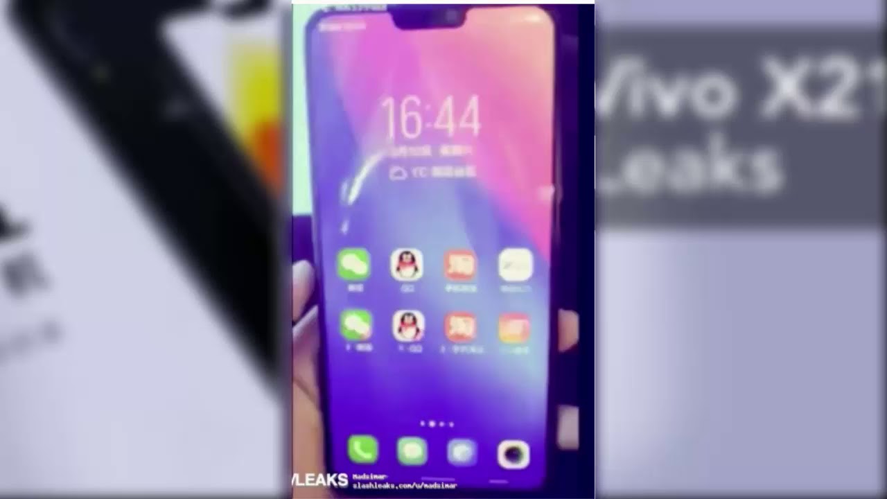 Leaked Vivo X21 Hands On Photos