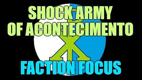 Infinity Faction Focus - Shock Army of Acontecimento