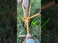 Join Us ! 😁😁 #camping #rope #knot #skills #GripHitch