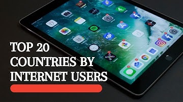 Top 20 Highest Internet Users by County । Internet Users by Countries