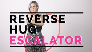 Hula Hoop Escalator Trick | Reverse Hug Escalator