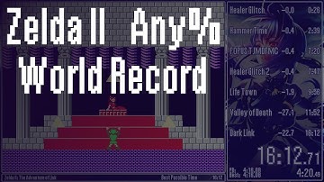 Zelda II Any% Speedrun 16:12