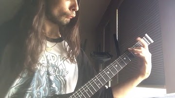 Defeated Sanity - Engulfed in Excruciation (guitar cover)