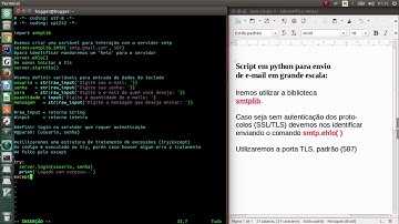 PYTHON: E-MAIL EM MASSA - Extensão PUC MG