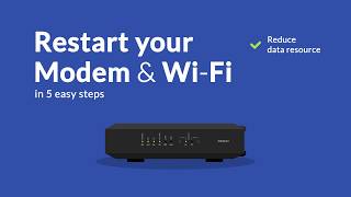 Tutorial restart modem & wifi router | First Media screenshot 5