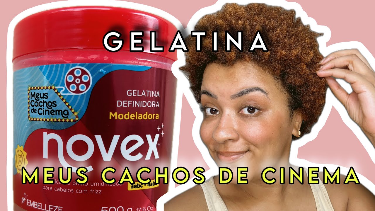 GELATINA Meus Cachos de Cinema Novex | *LANÇAMENTO *
