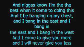 Chris Brown - Look At Me Now Lyrics ft. Lil Wayne and Busta Ryhmes