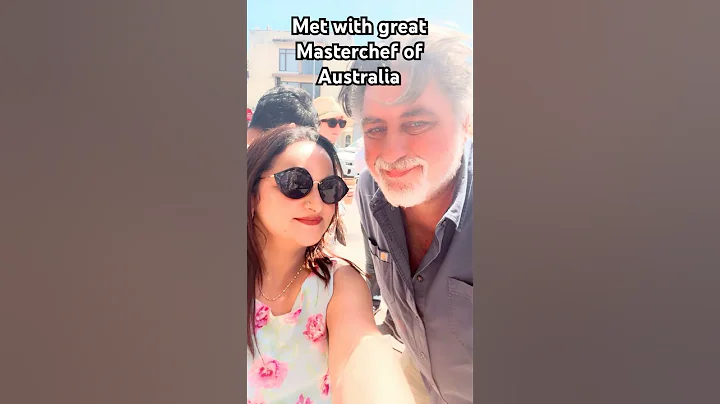 Lassi legend The great master chef of Australia matt preston  #india #travel #australia #masterchef