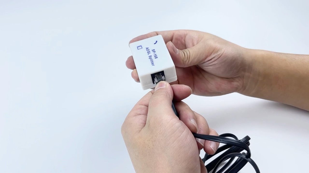 How to Install CPE ADSL splitter ?