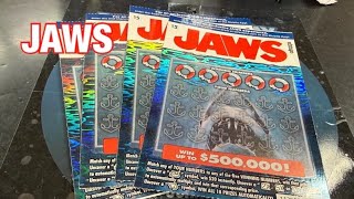 Jaws Tickets‼️California Lottery Scratchers🤞🍀🍀🍀