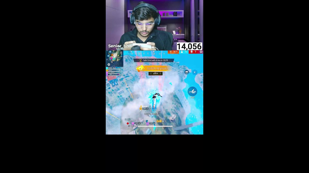 🔴 LIVE | Top 1 Grandmaster Push 🔥 | Free Fire Shorts Live #shorts  #shortslive  #freefire