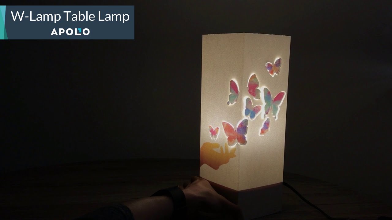 3D Paper Sculpture Light - ApolloBox