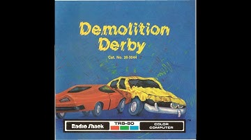 Demolition Derby for the Tandy Radio Shack TRS 80 Color Computer