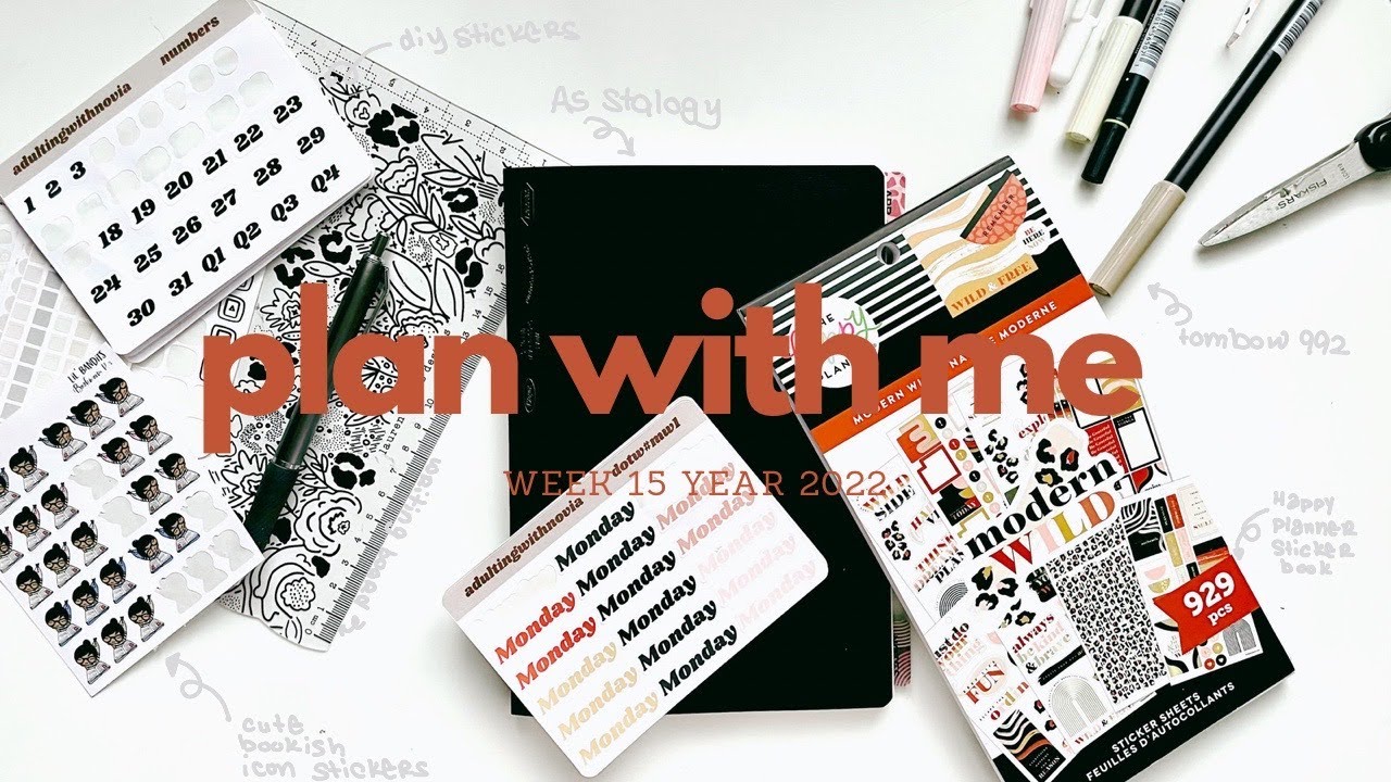 Plan with Me in my A5 Stalogy | Week 15 | FUNctional Planning ...