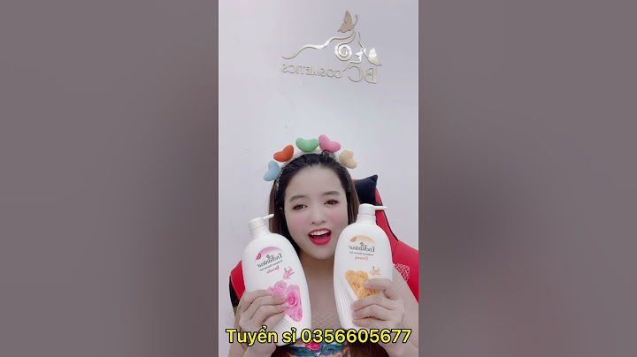 Có bao nhiêu màu trên chai sữa tắm enchanteur