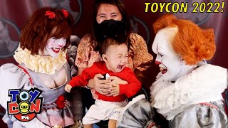 PENNYWISE INVADES TOYCON 2022! (PART 1) IT is back on scaring attendees with GIRLYWISE!