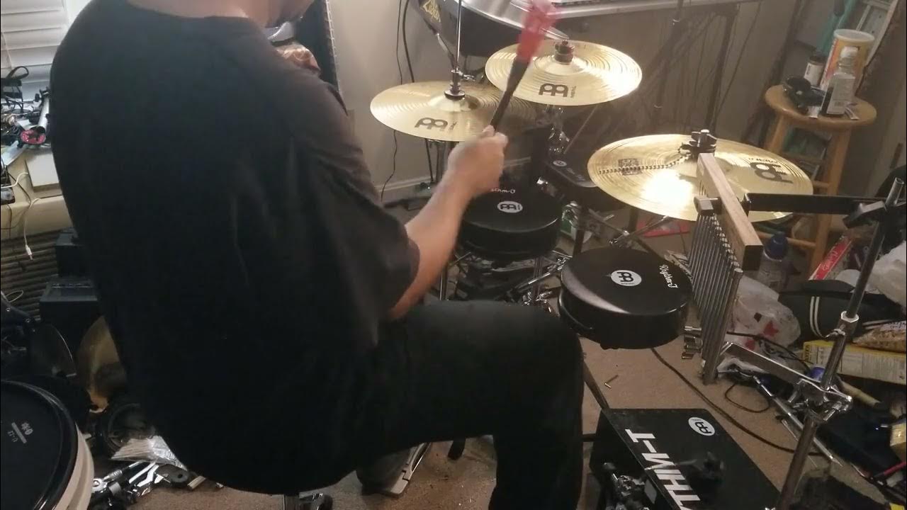 A Little Jazzy HipHop rhythm on my Meinl cajon kit YouTube